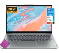 Lenovo Ordinateur portable IdeaPad 5i 2023 - Intel Core i5-1235U - Écran Full HD 14 po 1920 x 1080 - 8 Go de RAM - SSD de 512 Go - Windows 11 Famille - Avec chiffon