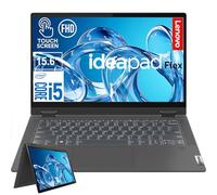 Lenovo Ordinateur portable IdeaPad Flex 5, écran tactile FHD 15,6", Intel Core i5-1135G7, processeur quad-core, 8 Go de RAM, 1 To SSD, Windows 11, gris graphite, clavier rétroéclairé, lecteur