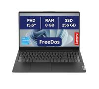 Lenovo Ordinateur Portable, processeur Intel N4500, Ram 16 Go, Ssd 256 Go, Moniteur 15,6 Pouces FullHD, entrée LAN, Hdmi, USB Type-C, Win 11, prêt à l'emploi, Souris WiFi Hommage, 2 Ans Garantie