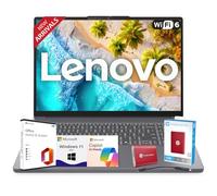 Lenovo Ordinateur portable professionnel 15" (édition 2025/2026) avec Microsoft Office, Intel Core i7-13620H, 24 Go de RAM, SSD 1 To (SSD externe 1 To), design ultra silencieux, WiFi 6, Windows 11