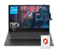 Lenovo Ordinateur portable professionnel, écran FHD de 15,6 po, Intel Core i3-1215U, longue durée de vie, durabilité de qualité militaire, port Ethernet RJ-45, USB-C, bureau de 1 an, Windows 11 Pro