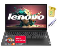Lenovo Ordinateur portable professionnel FHD de 15,6 po, processeur AMD Ryzen 7 8 cœurs, 16 Go de RAM 512 Go de stockage (SSD 256 Go + station d'accueil 256 Go), ordinateur portable Windows 11, pavé