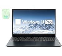 Lenovo Ordinateur portable professionnel FHD IdeaPad 15,6", Intel Core i5, Windows 11 Pro avec Microsoft Office Lifetime Suite, écouteurs PLUSERA, bleu (Intel Core i5, 12 Go de RAM, 512 Go SSD)