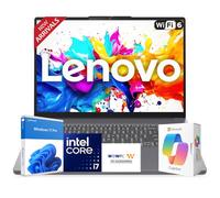 Lenovo Ordinateur portable professionnel fin de 15,3" avec Microsoft Office pour le Web, Intel Core i7-13620H, 24 Go de RAM, 1,5 To de stockage (SSD 1 To + 500 Go d'ext), longue durée de vie, Windows