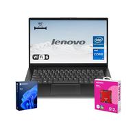 Lenovo Ordinateur portable professionnel V14 Gen 4, 14 po FHD anti-reflet, processeur 13e Intel 10 cœurs i7, 40 Go de RAM, SSD de 1 To, webcam avec obturateur de confidentialité, Wi-Fi 6, Win 11 Pro