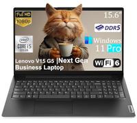 Lenovo Ordinateur portable professionnel V15 G4, écran FHD antireflet de 15,6", Intel 8 cœurs i5-13420H (Beat i7-1355U), 24 Go de RAM, 2 To SSD, WiFi6, Bluetooth5.2, RJ-45, Windows 11 Pro, avec kit