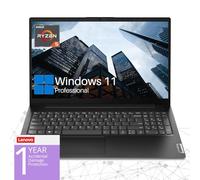 Lenovo Ordinateur portable professionnel V15 Gen 4, écran FHD de 15,6", AMD Ryzen 5 5500U, 12 Go de RAM, 512 Go SSD, webcam, RJ-45, Wi-Fi, Windows 11 Pro, noir, ADP supplémentaire de 1 an