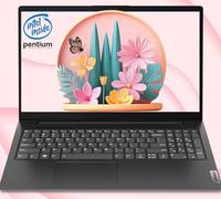 Lenovo Ordinateur portable professionnel V15 | Processeur Intel Pentium N6000 4 cœurs | 15,6 FHD (1920 x 1080) | 24 Go de RAM | SSD PCIe 512 Go | Antireflet | WiFi-6 | Durabilité militaire | Ethernet