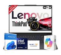 Lenovo Ordinateur portable professionnel WUXGA Thinkpad E16 de 16" nouvelle génération 2026, Intel Core Ultra 5 125U, 64 Go de RAM, 2,5 To de stockage (SSD 2 To + 500 Go externe), clavier rétroéclairé