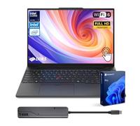 Lenovo Ordinateur portable ThinkPad E16 Business AI, 16 po FHD+, Intel Core Ultra 7 155U, 64 Go de RAM DDR5, 2 To SSD, empreintes digitales, rétroéclairé, HDMI, Wi-Fi 6, Windows 11 Pro, ensemble avec