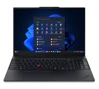 Lenovo Ordinateur portable ThinkPad E16 Gen 3 avec processeur AMD Ryzen 7 250, écran tactile WUXGA IPS de 16 po, mémoire DDR5-5600MT/s de 16 Go, 1 To de stockage, caméra hybride FHD IR, lecteur FP et