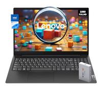 Lenovo Ordinateur portable V15 Essential | Processeur Intel multitâche 4 cœurs | 16 Go de RAM | SSD 1 To | Écran 15,6 po FHD 1080p | Ethernet RJ-45 | Design robuste | Windows 11 Home | Disque portable