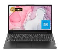 Lenovo Ordinateur portable V15 G2, écran FHD 15,6", Intel Celeron N4500, 8 Go de RAM, 512 Go SSD, webcam, HDMI, Wi-Fi, Windows 11 Home, noir