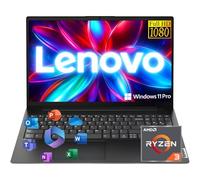 Lenovo Ordinateur portable V15 pour étudiants et entreprises avec Microsoft Office, AMD Ryzen 3 7320U (Beat i7-1065G7), 15,6'' FHD, carte graphique Radeon, RAM 16 Go, SSD 1 To, port Ethernet RJ-45