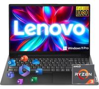 Lenovo Ordinateur portable V15 pour étudiants et entreprises avec Microsoft Office, AMD Ryzen 3 7320U (Beat i7-1065G7), 15,6'' FHD, carte graphique Radeon, RAM 16 Go, SSD 512 Go, port Ethernet RJ-45