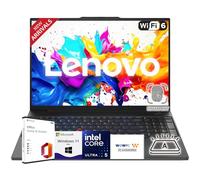 Lenovo Ordinateur portable WUXGA Thinkpad E16 de 16" (édition 2025/2026) avec Microsoft Office, Intel Core Ultra 5 125U, 64 Go de RAM, 2 To SSD, clavier rétroéclairé, lecteur d'empreintes digitales