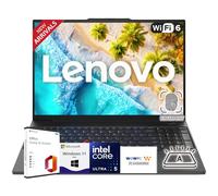 Lenovo Ordinateur portable WUXGA Thinkpad E16 de 16 po (édition 2025/2026) avec Microsoft Office, Intel Core Ultra 5 125U, 32 Go de RAM, 2 To SSD, clavier rétroéclairé, lecteur d'empreintes digitales