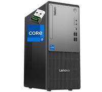 Lenovo Ordinateur tour ThinkCentre Neo 50T - Intel Core i7-12700K, 32 Go de RAM, 1 To NVMe SSD, HDMI, VGA, USB-C, lecteur de cartes, adaptateur Wi-FI/BT, ordinateur de bureau Gen 5, Windows 11 Pro
