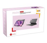 Pack Tablette Tactile Lenovo Idea Tab Plus ZAG7 12,1" 128 Go Gris Luna + Stylet Tab + Coque de protection avec Clavier Folio Lenovo maqnétique détachable