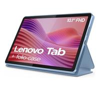 Lenovo Pack Tab 10,1" 128 Go Bleu polaire + Coque de protection