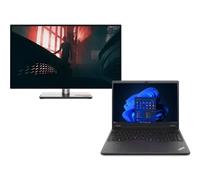 Lenovo Pack ThinkPad P16v G2 U7 32Go 1To + écran ThinkVision P27q-30 27 QHD Processeur Intel® Core Ultra 7 165H vPro® c?urs E jusqu?à 3,80 GHz c?urs P jusqu?à 5,00 GHz, Windows 11 Professionnel 64, 1