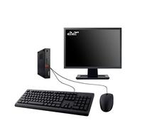 Lenovo PC M710q Tiny Ecran 22" Intel G4400T RAM 16Go SSD 2To W11 WiFi