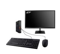Lenovo PC M710q Tiny Ecran 27" Intel I3-6100T RAM 32Go SSD 960Go W11 WiFi
