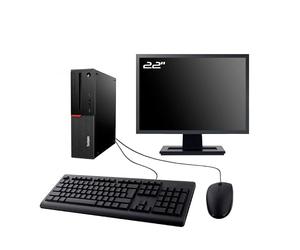 Lenovo PC M900 SFF Ecran 22" Intel G4400 RAM 8Go SSD 480Go W11 WiFi