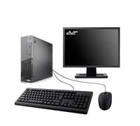 Lenovo PC M93p SFF Ecran 22" Intel I5-4570 RAM 8Go SSD 2To W11 WiFi
