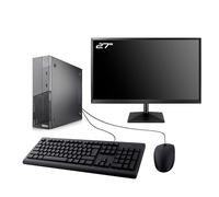 Lenovo PC M93p SFF Ecran 27" Intel I5-4570 RAM 32Go SSD 960Go W11 WiFi