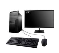 Lenovo PC M93p Tour Ecran 27" Intel I3-4130 RAM 8Go SDD 240Go W11 WiFi