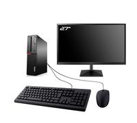 Lenovo PC ThinkCentre M800 SFF Ecran 27" Intel I5-6500 RAM 64Go SSD 480Go W11 WiFi