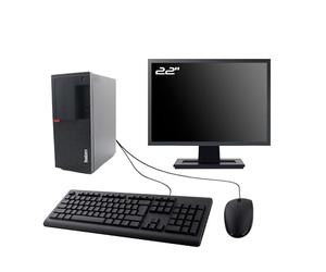 Lenovo PC ThinkCentre M920t Ecran 22" Intel I3-8100 RAM 8Go SSD 960Go W11 WiFi
