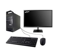 Lenovo PC ThinkStation E31 Ecran 27" Intel I3-3220 RAM 16Go SSD 960Go W11 WiFi