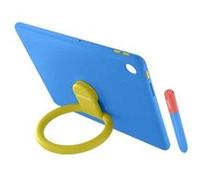 Lenovo Coque Play Suite pour tablette Tab ZAEH/ZAEJ/ZAEL silicone liquide, polycarbonate bleu