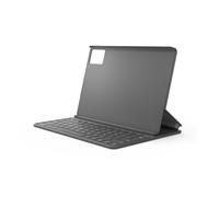 Lenovo Pogo-in Folio Keyboard, clavier Folio pour Lenovo Idea Tab avec connexion instantanée 3 broches, support intégré, compartiment pour stylo, disposition intuitive, protection complète - Gris