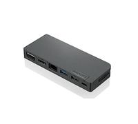 Lenovo 4X90S92381 station d'accueil Avec fil USB 3.2 Gen 1 (3.1 Gen 1) Type-C Gris