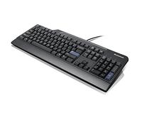 Lenovo Preferred Pro USB QWERTY Italien Noir - Claviers (Standard, Avec fil, USB, QWERTY, Noir)