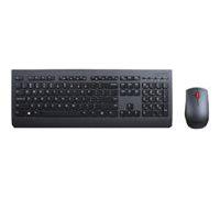 Lenovo Professional Wireless Keyboard QWERTZ German and Mouse Combo