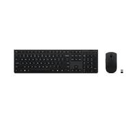 Lenovo Professional - Ensemble Clavier et Souris - Full Size - sans Fil - Bluetooth, 2.4 GHz - QWERTZ - Suisse français/Allemand - Gris - Boîte Marron
