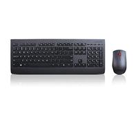 Lenovo 4X30H56809 clavier Souris incluse Bureau RF sans fil QWERTZ Allemand Noir