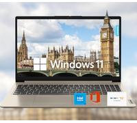Lenovo Revêtement anti-reflet HD IdeaPad 15,6" + 1 an Microsoft 365, 36 Go de RAM, 1,1 To SSD, Windows 11 Home, WiFi 6, HDMI, USB-C, processeur Intel, lecteur de carte SD, jusqu'à 9,5 heures