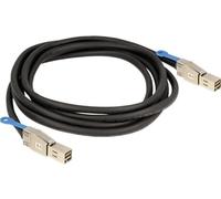 Lenovo SAS Mini-SAS Cable 3m Black 00YL850 - Connecteurs informatiques droits
