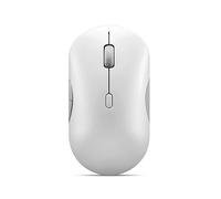 Lenovo Seashell 700 Souris silencieuse sans Fil Multi-appareils (Optique Infrarouge, récepteur USB, Bluetooth 5.3 Double, Ergonomique, ambidextre, 1 Pile AA, Changement Facile Entre 3 appareils)