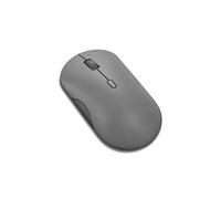 Lenovo Souris Bluetooth sans fil 350, clic silencieux, 3 niveaux DPI (1000, 1600, 2400), autonomie de la batterie de 36 mois, 2 appareils, gris luna