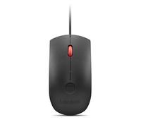 Lenovo Souris optique filaire USB 3 boutons – noir/rouge