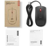 Lenovo - Souris - optique - 3 boutons - filaire - USB - noir, rouge - pour ThinkPad T16 Gen 4 21QN Noir G