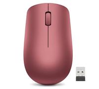 Lenovo Souris sans fil 530 – Ambidextre, Nano USB, PC & portables Windows – Rouge cerise