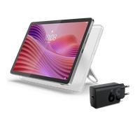 Lenovo Tab 4GB 64GB Charging Adaptor & Clear Case Bundle Processeur MediaTek Helio G85 2,00 GHz , Android 14 or Later, 64 Go eMMC 5.1 - EUBNDLLENOVO8 Luna Grey