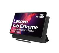Lenovo Tab Extreme - Tablette Tactile 14.5'' OLED(de MediaTek Dimensity 9000, 8Coeurs, 12Go RAM, 256Go UFS, Android 13, WiFi6E + Bluetooth) - Gris Foncé - Stylet - Housse de Protection - USB Type C